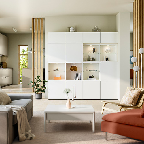 BESTÅ storage combination with doors