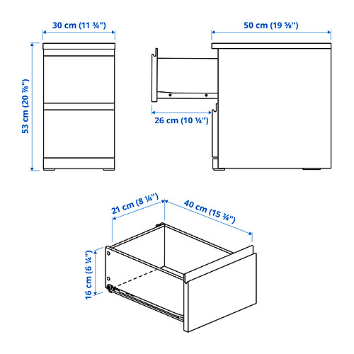 STORKLINTA Measurement Illustration