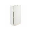 METOD - Base cabinet with shelves, white/Stensund white, 20x60x80 cm