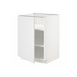METOD - Base cabinet with shelves, white/Stensund white, 60x60x80 cm