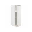 METOD - Base cabinet with shelves, white/Stensund white, 30x37x80 cm