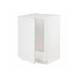 METOD - Base cabinet for sink, white/Stensund white, 60x60x80 cm