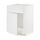 METOD - base cabinet f sink w door/front, white/Stensund white, 60x60x80 cm | IKEA Indonesia - PE805909_S1