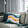 MYGGBLOMSTER - sarung bantal kursi, abu-abu biru/aneka warna, 50x50 cm | IKEA Indonesia - PE926611_S1