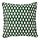 SKÅNEFIBBLA - cushion cover, green/white, 50x50 cm | IKEA Indonesia - PE926622_S1