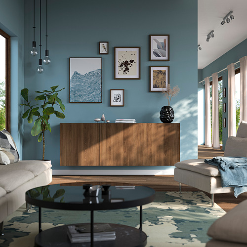 BESTÅ wall-mounted cabinet combination