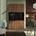 BESTÅ storage combination w glass doors