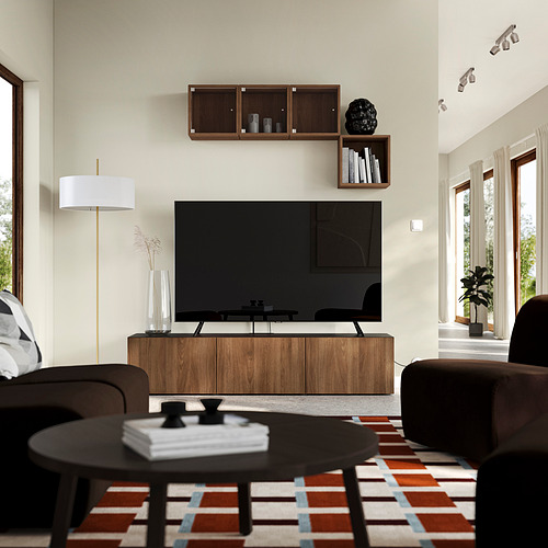 BESTÅ TV bench with doors