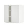 METOD - Kabinet dinding dg rak/2 pintu, putih/Stensund putih, 60x37x60 cm