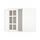 METOD - corner wall cab w shelves/glass dr, white/Stensund white, 68x37x60 cm | IKEA Indonesia - PE805861_S1