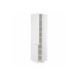 METOD - High cabinet with shelves/2 doors, white/Stensund white, 60x60x220 cm