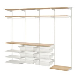 BOAXEL Drying rack, white, 80x40 cm - IKEA