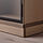 LANESUND - glass-door cabinet, grey-brown, 121x37x152 cm | IKEA Indonesia - PE888420_S1