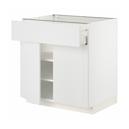 METOD/MAXIMERA kabinet dasar dengan laci/2 pintu