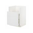 METOD/MAXIMERA - Base cab f TALLSJÖN sink, white/Stensund white, 60x60 cm