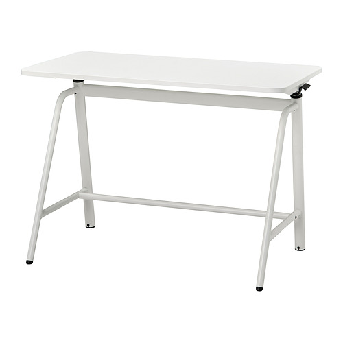 IKEA イケア GLADHÖJDEN スタンディングデスク 100x60 cm GLADHÖJDEN desk sit/stand, white, 100x60 cm | IKEA Indonesia