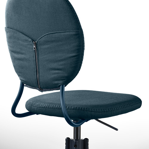 BJÖRKBERGET swivel chair, Idekulla blue IKEA Indonesia