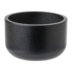 HEDERVÄRD - Tealight holder, black, 3 cm