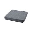 ÅKERVINDEFLY - Bantal kursi, abu-abu, 39/35x37x5 cm