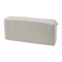 ÅKERVINDEFLY - Bantal lumbar, krem, 32x14.5x6.5 cm