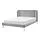 TUFJORD - upholstered bed frame, Tallmyra white/black/Lönset, 160x200 cm | IKEA Indonesia - PE926690_S1