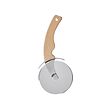 GRILLTIDER - Pizza cutter, stainless steel/beech, 22 cm