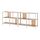 JÄTTESTA - storage combination, white/light bamboo, 240x40x85 cm | IKEA Indonesia - PE888654_S1