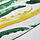 NÄBBFISK - tablecloth, patterned yellow/green/white round, 150 cm | IKEA Indonesia - PE926810_S1