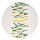 NÄBBFISK - tablecloth, patterned yellow/green/white round, 150 cm | IKEA Indonesia - PE926809_S1