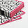 SÖTRÖNN - serbet kertas, berpola putih/hitam merah muda, 33x33 cm | IKEA Indonesia - PE926814_S1