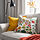 VILDPERSILJA - cushion cover, white multicolour/floral pattern, 50x50 cm | IKEA Indonesia - PE926825_S1