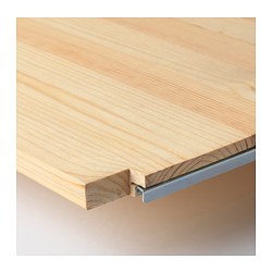 IVAR - Shelf, pine, 83x30 cm