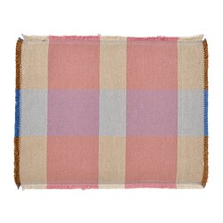 STRANDFLOKA - Alas piring, Pola/aneka warna, 45x35 cm