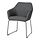 TOSSBERG - chair, metal black/Gunnared dark grey | IKEA Indonesia - PE954328_S1