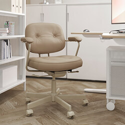 ALEFJÄLL - Office chair, Grann beige