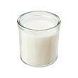 JÄMLIK - Lilin beraroma dalam gelas, Vanila/krem muda, 40 jam