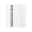 METOD - Wall cabinet with shelves/2 doors, white/Veddinge white, 60x37x80 cm