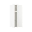 METOD - Wall cabinet with shelves, white/Veddinge white, 30x37x80 cm