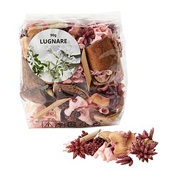 LUGNARE - Potpourri beraroma, Melati/merah muda, 90 gr