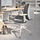 HATTEFJÄLL - kursi kantor dgn sndrn tangan, Gunnared abu-abu medium/putih | IKEA Indonesia - PE888969_S1