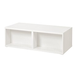 BESTÅ - Coffee table, white, 120x56x38 cm