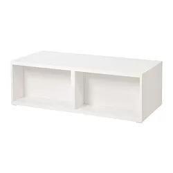 BESTÅ - Meja tamu, putih, 120x56x38 cm