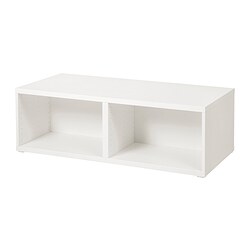 BESTÅ - Coffee table, white, 120x56x38 cm