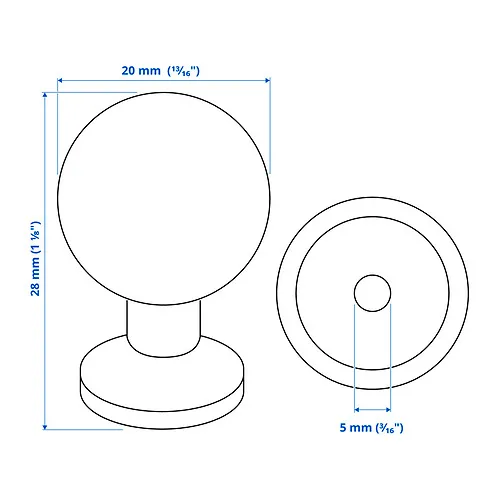 BAGGANÄS Measurement Illustration