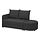 LINDÅKRA - sofa tempat tidur 2 dudukan, Vissle abu-abu tua | IKEA Indonesia - PE954473_S1