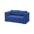 SKÖNABÄCK - 2-seat sofa-bed, Knisa bright blue