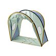 ELDFLUGA - Bed tent, blue/green, 70/80/90