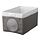LEN - box, grey/dotted white, 25x37x22 cm | IKEA Indonesia - PE889044_S1