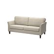 EKHOLMA - 3-seat sofa, Hakebo beige