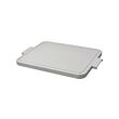 LILLHAVET - Chopping board, light grey, 49x35 cm